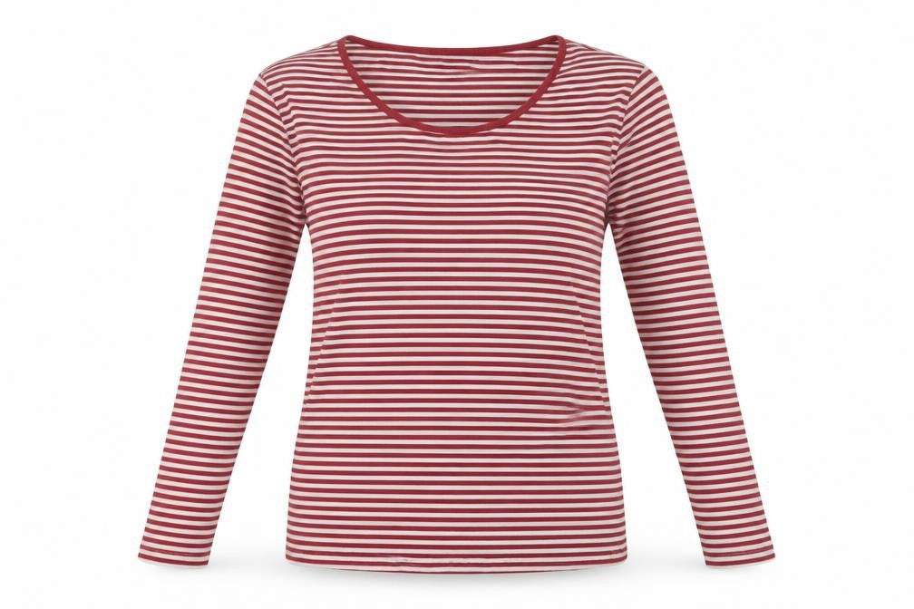 Womens UK Size 2XS Rare Earth Red Cotton T-Shirt
