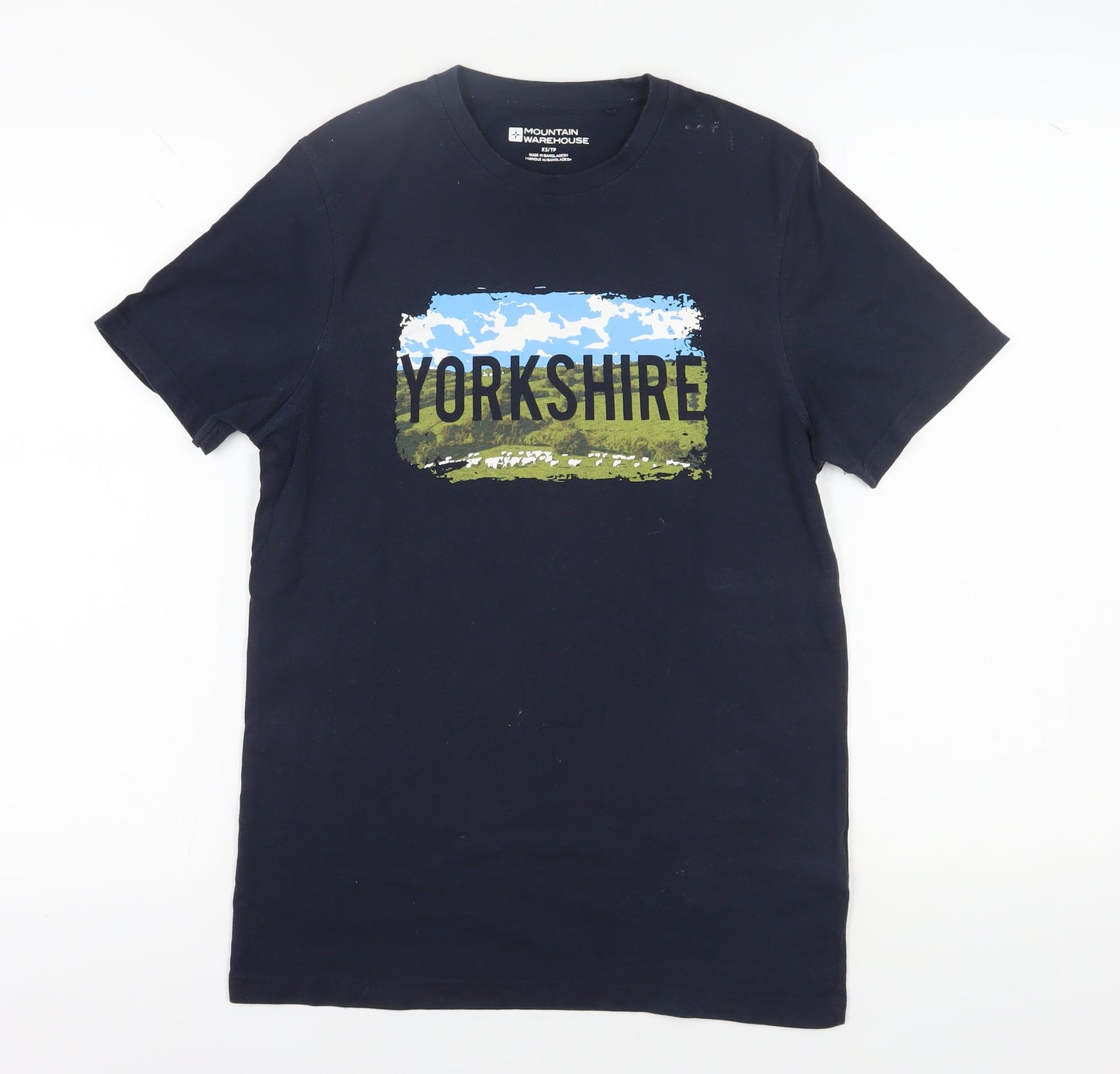 Mountain Warehouse Men's XS Blue Graphic T-Shirt