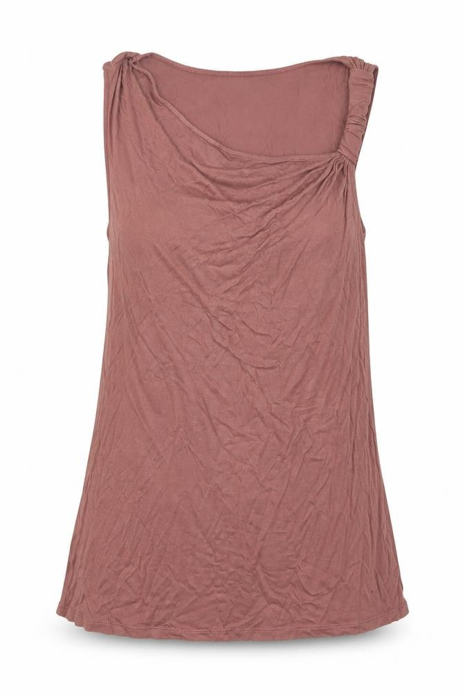 Womens UK Size S Gap Brown Viscose Blend Tank