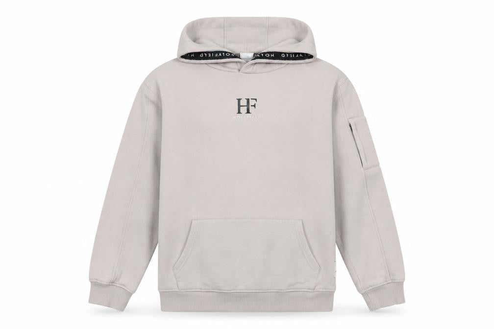 Holyfield Boys Beige Pullover Hoodie, Size M, Casual Comfort