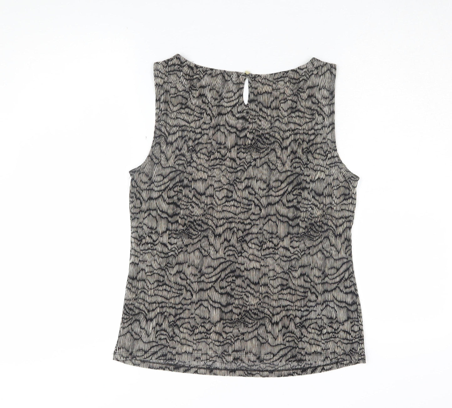 Banana Republic Women’s Beige Sleeveless Tank XS Geometric