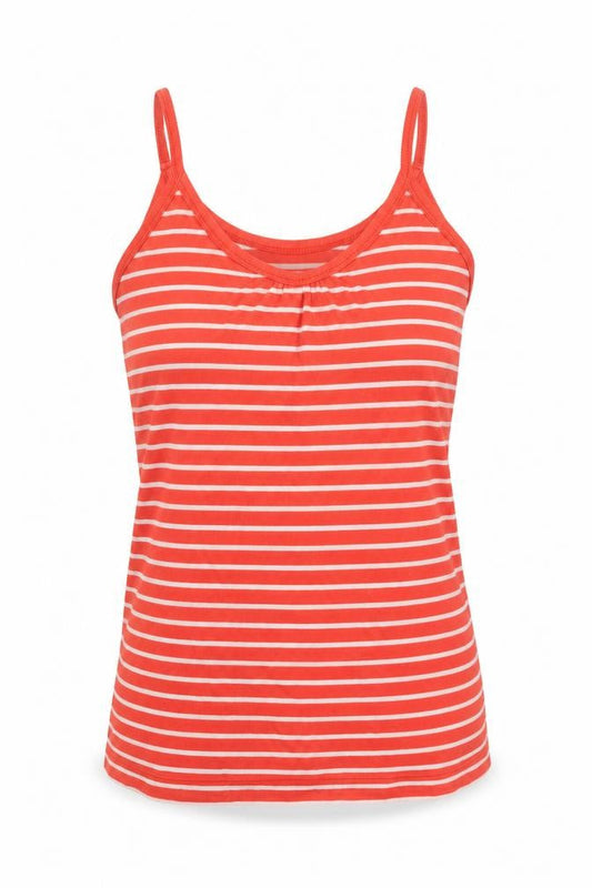 Womens UK Size L Banana Republic Red Cotton Blend Tank
