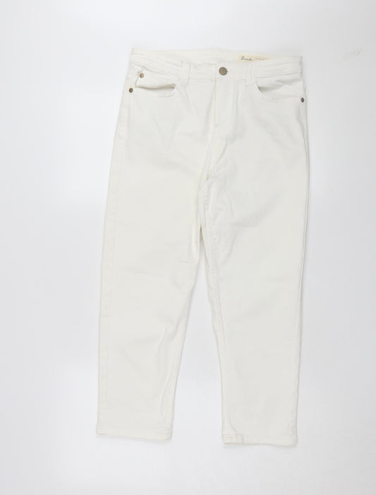 RJR John Rocha Women's White Straight Jeans Size 12