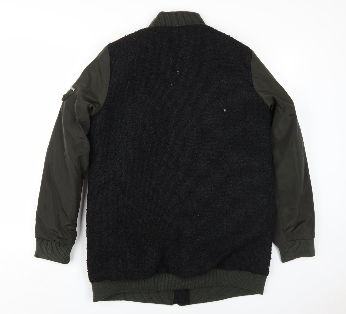 Next Women's Black Bomber Jacket Size 12