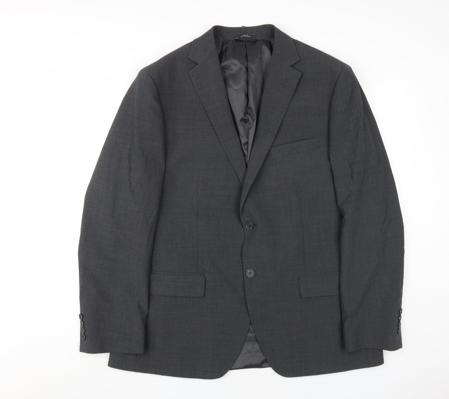 Marks and Spencer Men's Black 42R Blazer, Notch Lapel, New