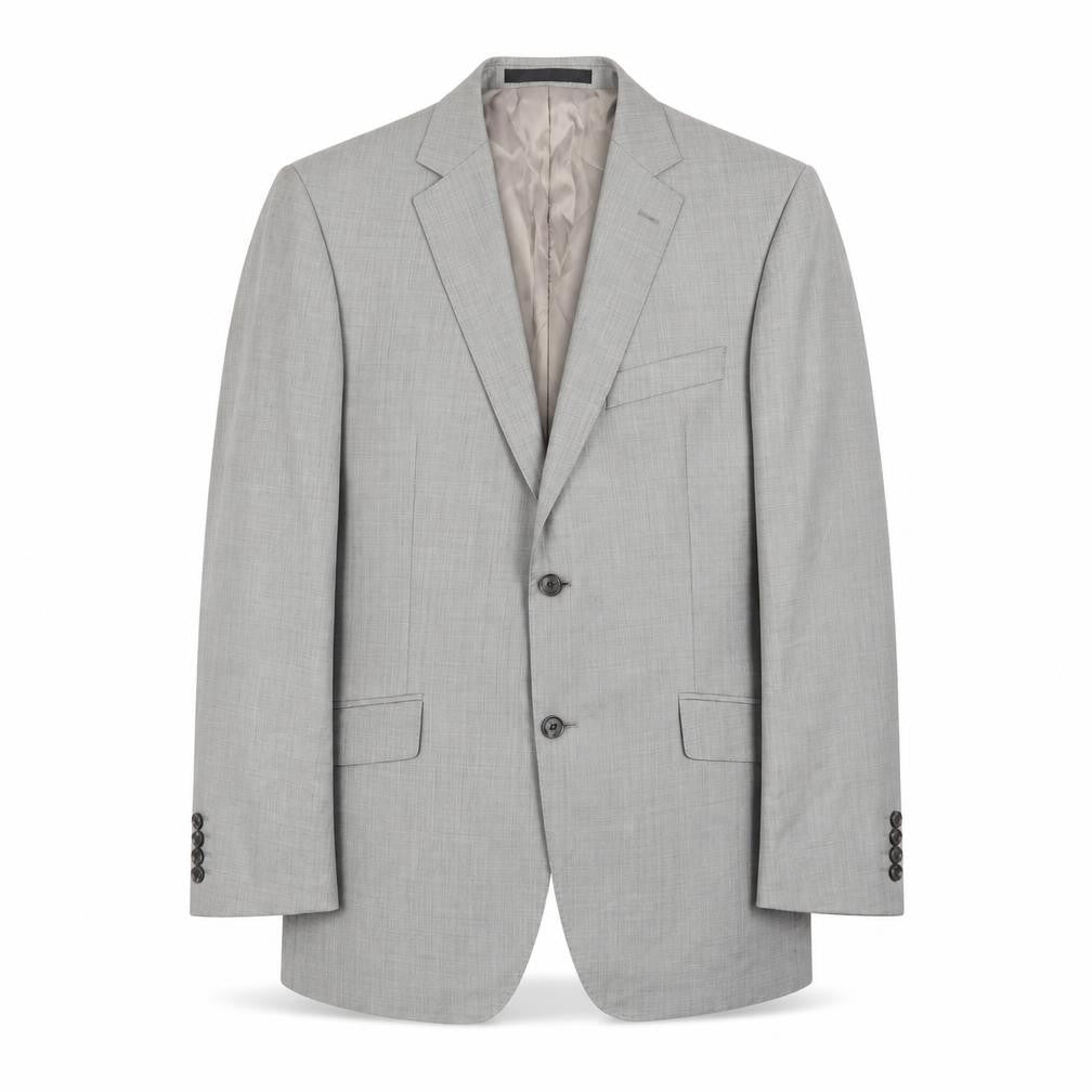 Marks and Spencer Men's Grey Wool Suit Jacket 40R