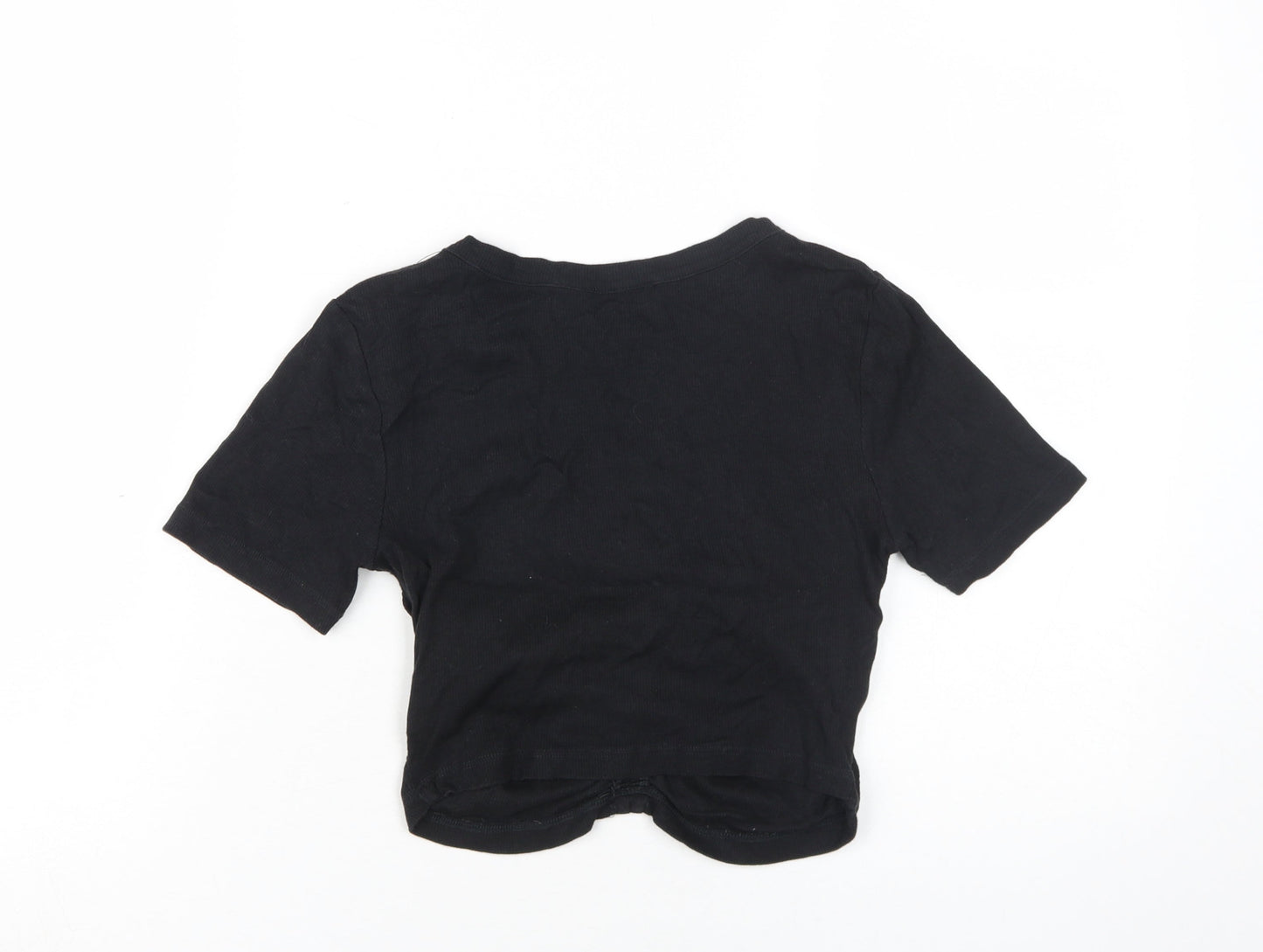 Kookai Women's Black Basic T-Shirt Size 10