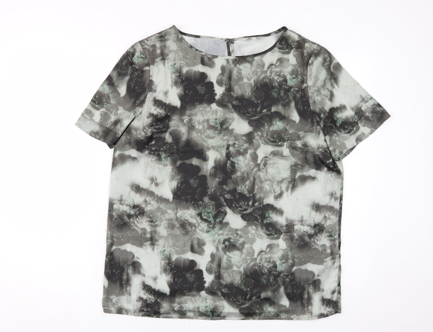 Next Women's Multicoloured Floral Blouse Size 14
