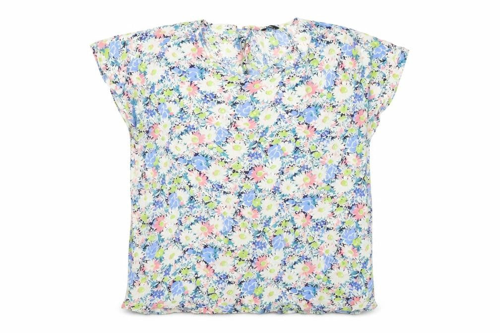 M&Co Women's Floral Viscose Sleeveless Blouse Size 20