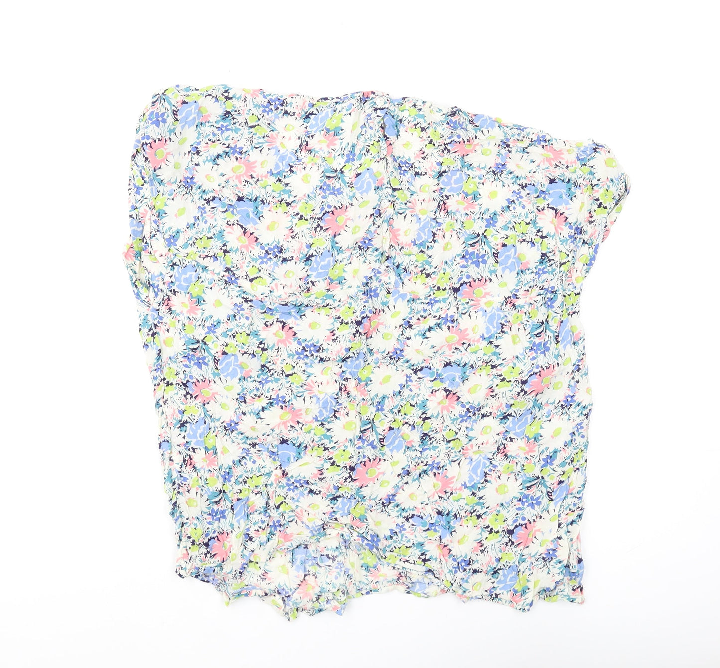 M&Co Women's Floral Viscose Sleeveless Blouse Size 20