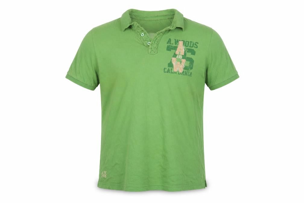 Apex & Woods Men's Green Polo Shirt 2XL Short Sleeve