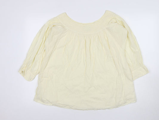 Tom Joule Women's Ivory Tunic Blouse - Size 12