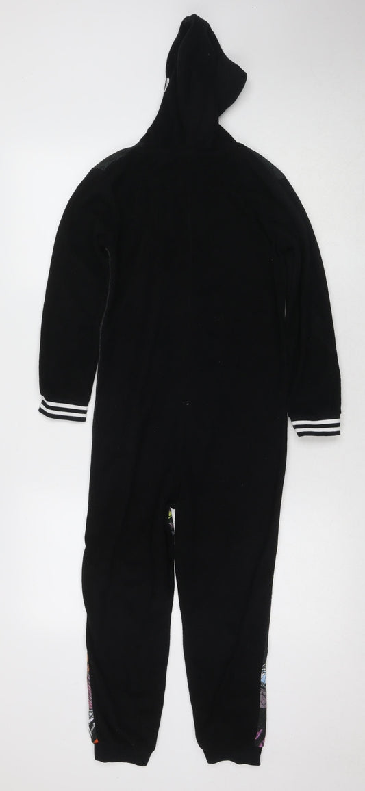 George Boys Black Star Wars Onesie 9 Years Fleece Novelty