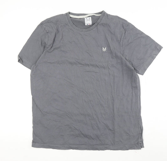 Crew Clothing Co. Men's Grey 2XL T-Shirt