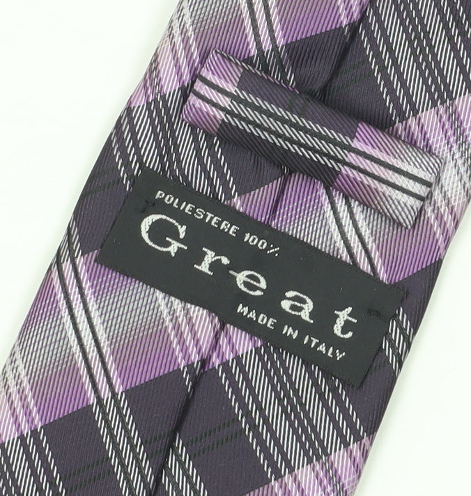 Great Men's Multicoloured Slim Tie