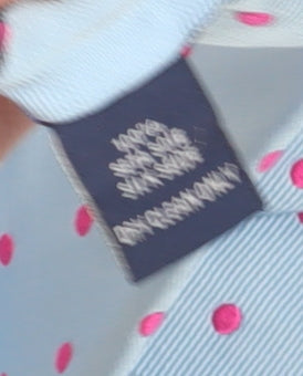 Charles Tyrwhitt Blue Silk Polka Dot Men's Tie