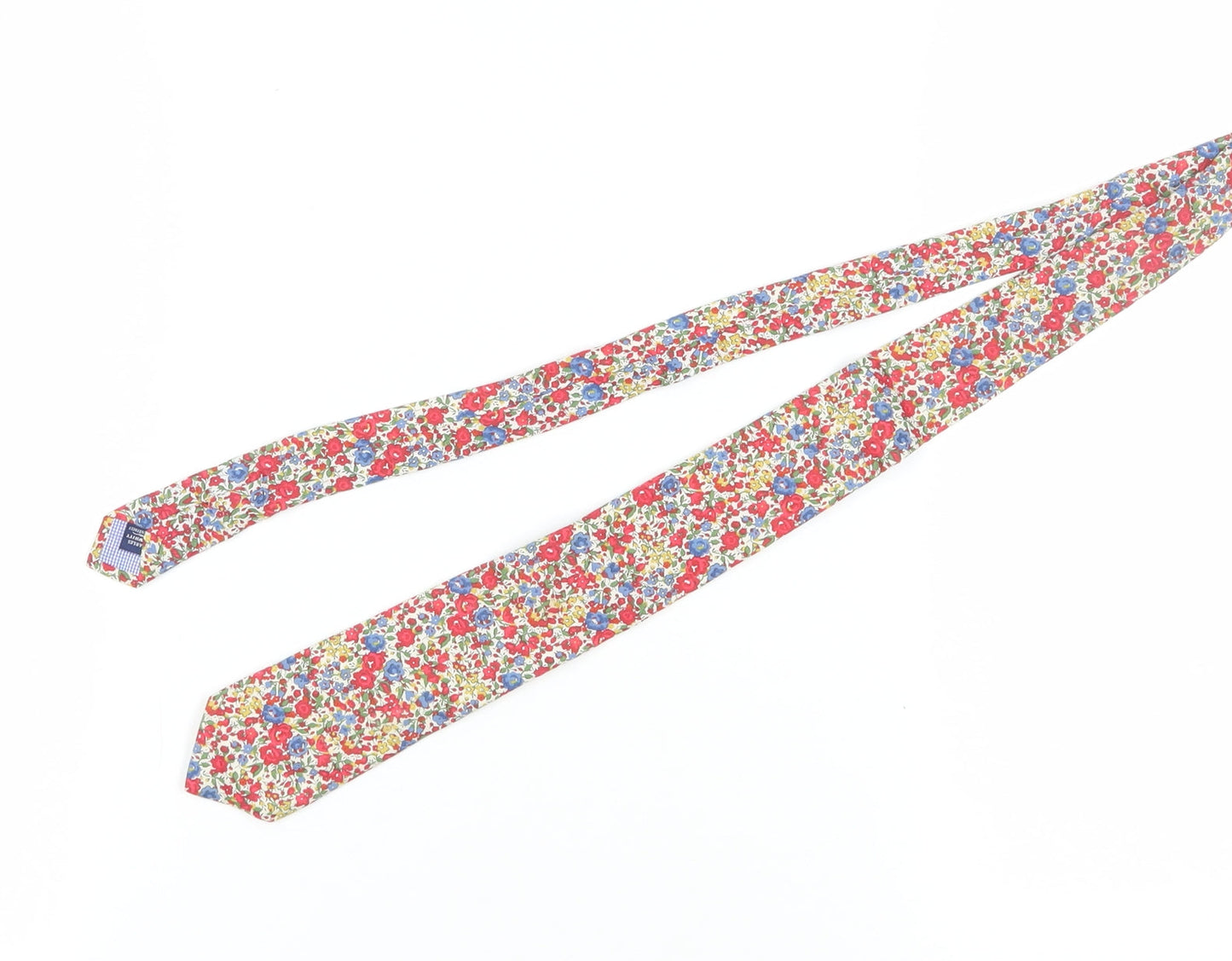 Charles Tyrwhitt Men's Multicoloured Floral Cotton Tie