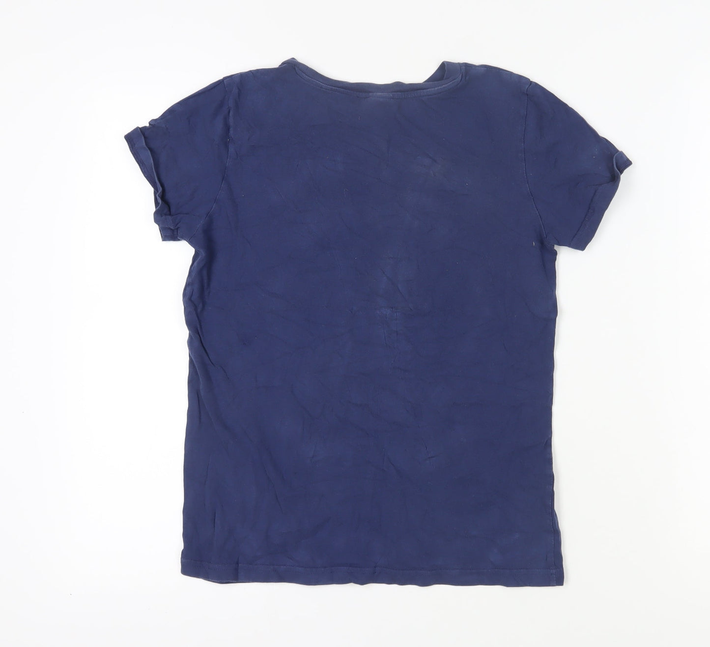 Boden Boys Blue Basic T-Shirt Size 11-12 Years