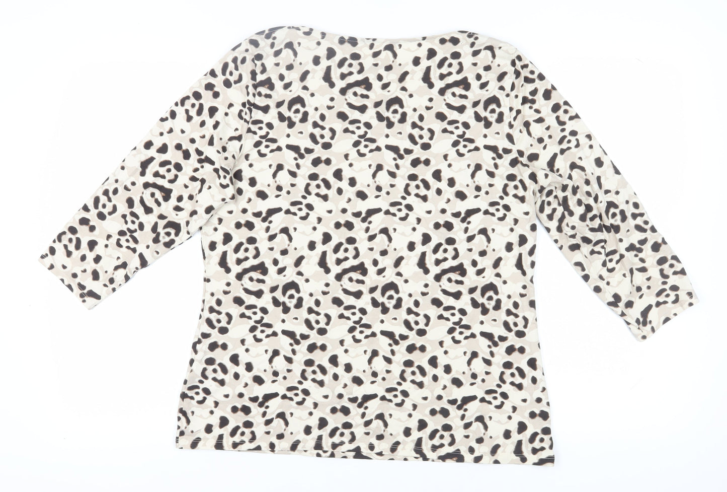 Marks and Spencer Women's Multicolour Crew Neck T-Shirt