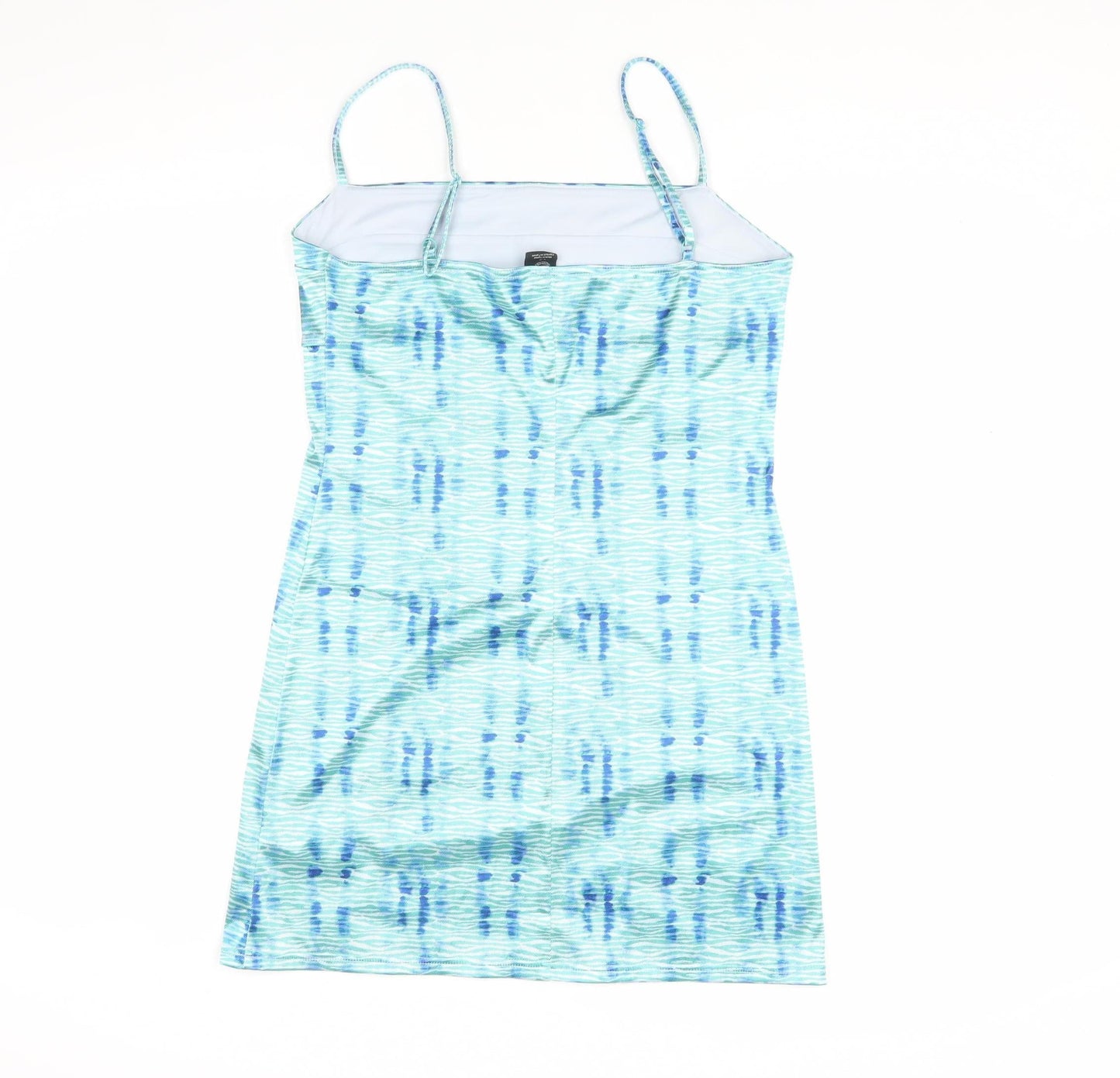Urban Outfitters Women's Blue Tie Dye Slip Dress