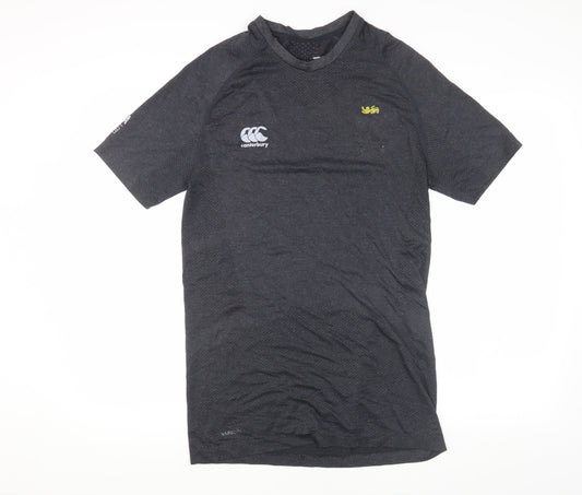 Canterbury Men's Black Athletic Top M Short Sleeve