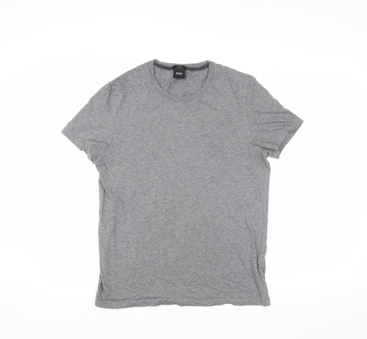 Hugo Boss Men's Grey Slim Fit T-Shirt, Size S