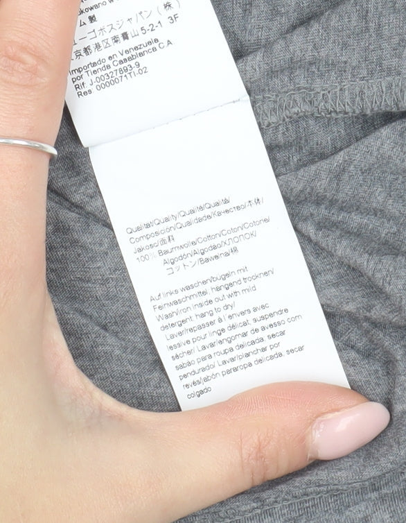 Hugo Boss Men's Grey Slim Fit T-Shirt, Size S