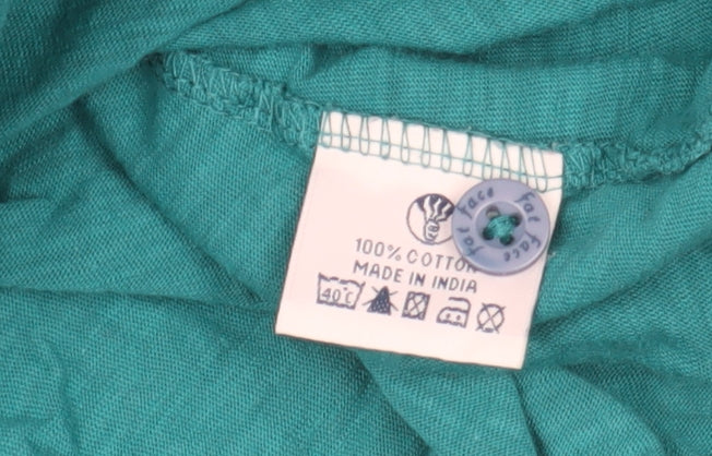 Fat Face Women's Green Hooded Shirt Dress Size 12