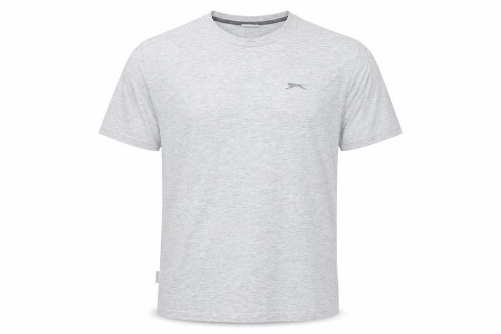 Mens UK Size M Slazenger Grey  Polyester Blend T-Shirt