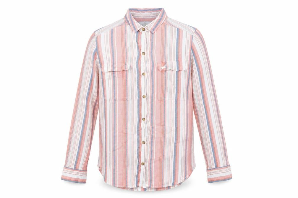 Womens UK Size M Hollister Multicoloured Viscose Button-Up