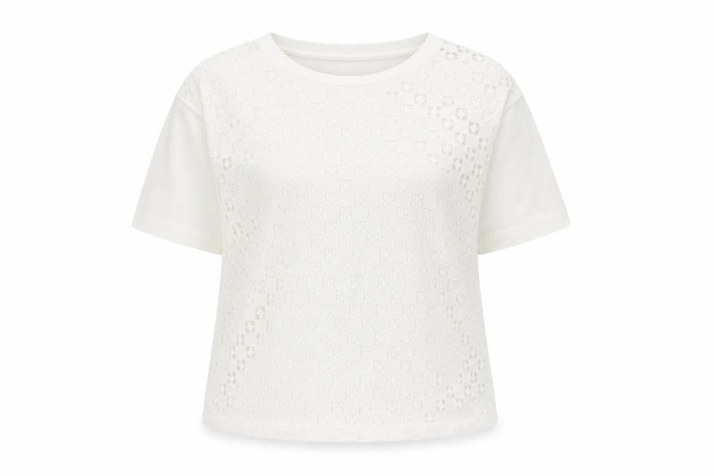 Womens UK Size M Gap White Cotton T-Shirt