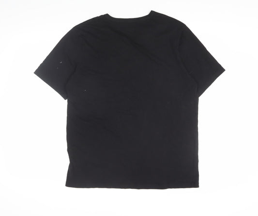 Boss Men’s Black T-Shirt XL Regular Fit