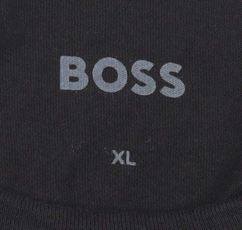 Boss Men’s Black T-Shirt XL Regular Fit