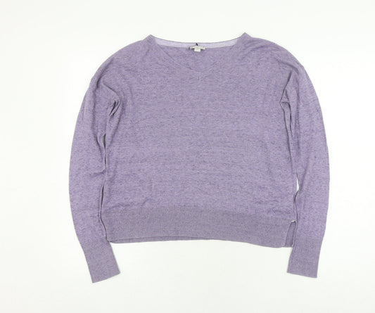 Gap Women's Purple Pullover Jumper XS