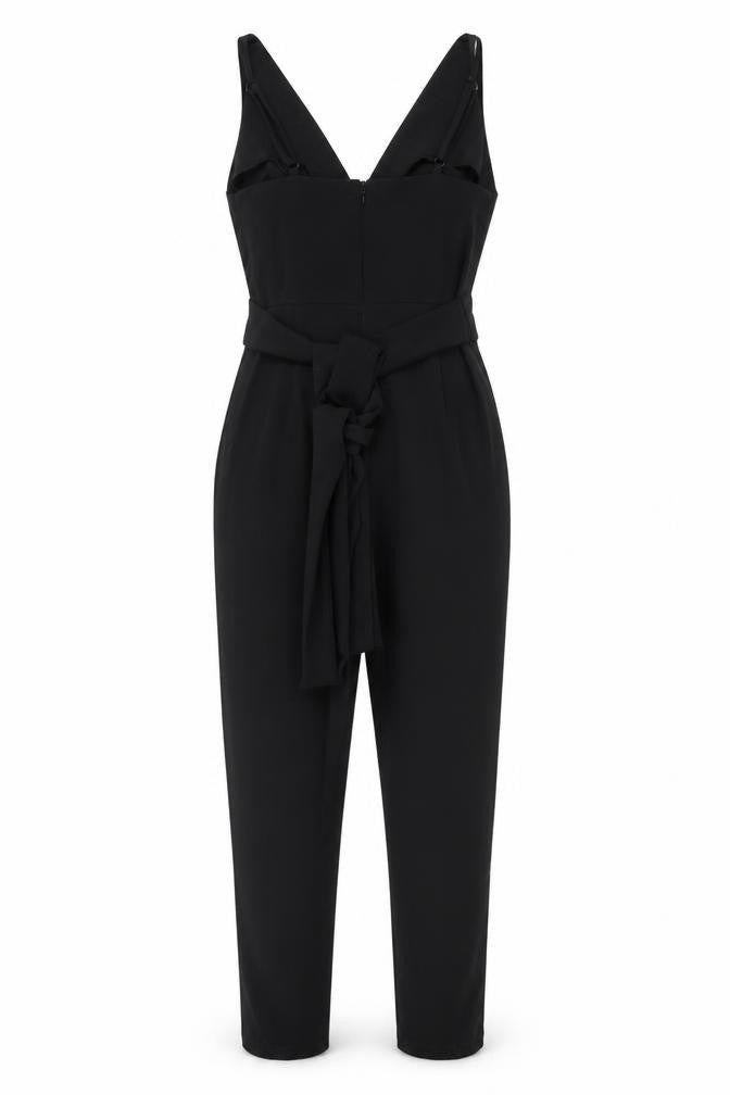 ASOS Women's Black Size 8 Sleeveless Jumpsuit