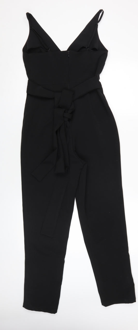 ASOS Women's Black Size 8 Sleeveless Jumpsuit