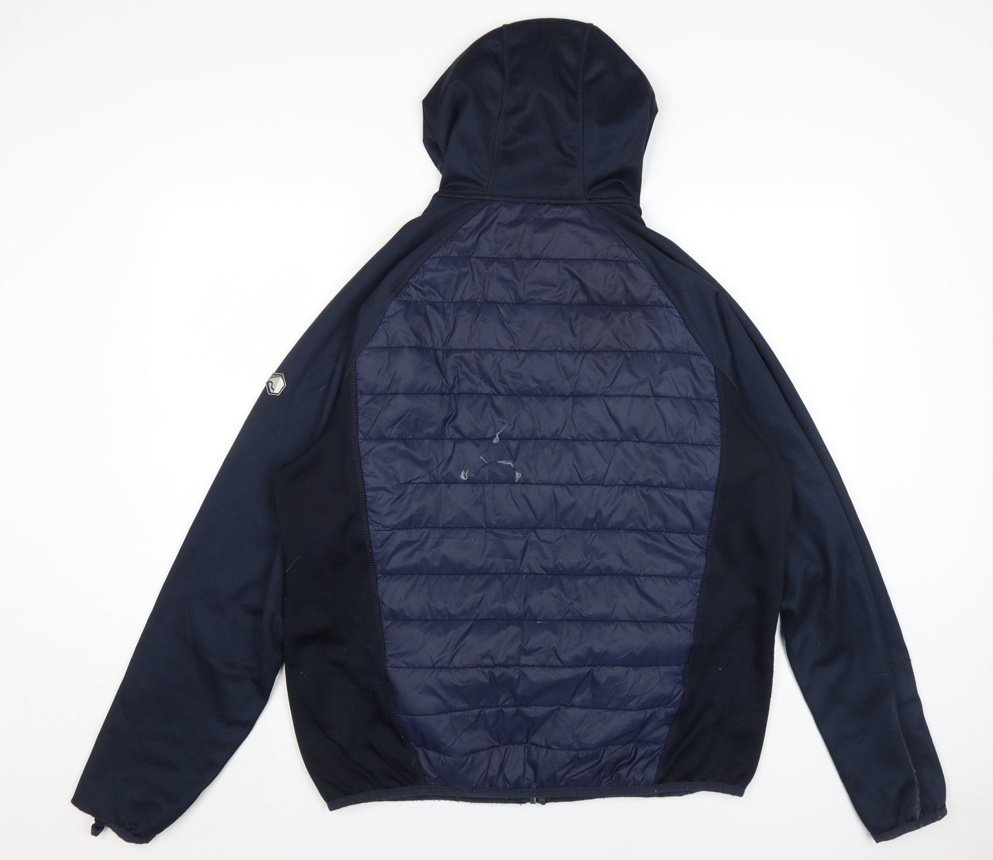 Regatta Men’s Blue Hooded Puffer Jacket XL - Outdoor Casual