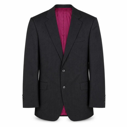Mens 42 Chest Regular Austin Reed Black Two-Button Blazer
