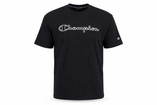 Mens UK Size M Champion Black  Cotton T-Shirt