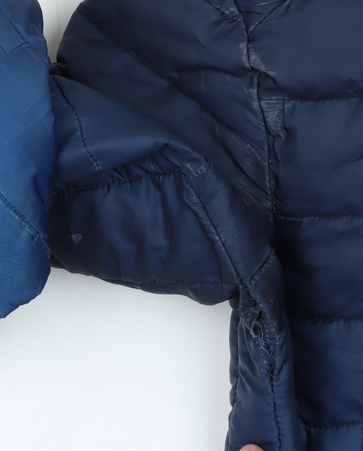 Ellesse Men's Blue XS Puffer Jacket with Hood