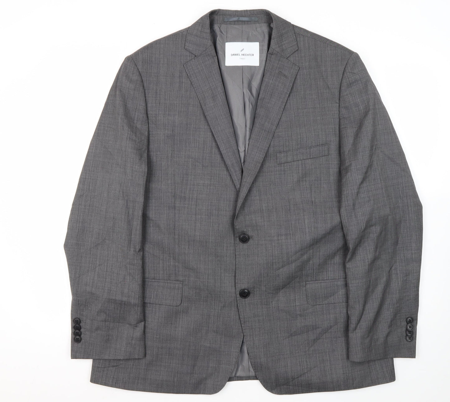 Daniel Hechter Men's Grey Blazer, 42S, Classic Business