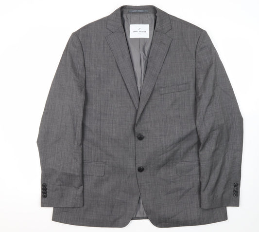 Daniel Hechter Men's Grey Blazer, 42S, Classic Business