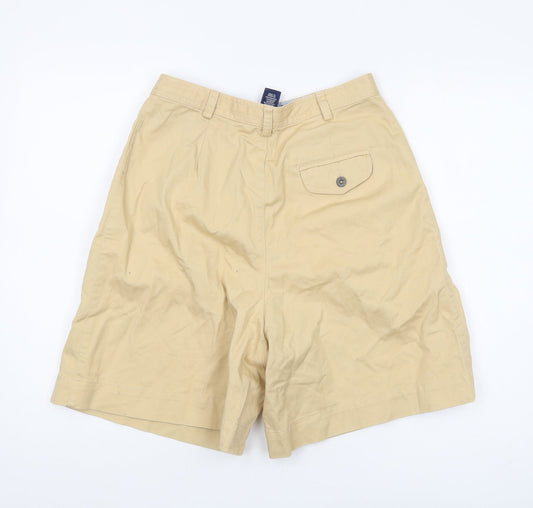 Lizsport Women's Beige Chino Shorts Size 8 Cotton
