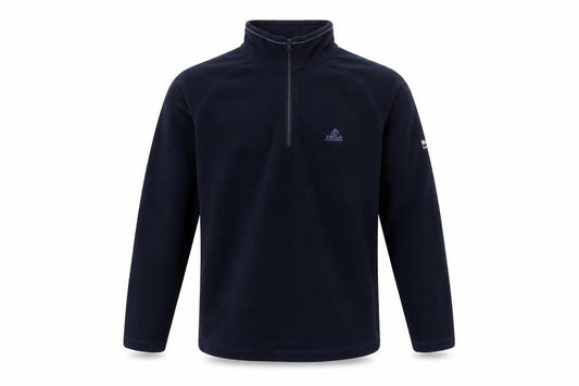 Mens UK M Regular Craghoppers Blue 1/4 Zip Sweatshirt
