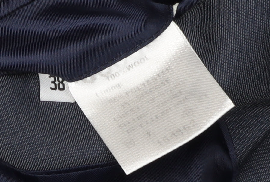 Paul Costelloe Men's Blue Blazer, 38, Single-Breasted