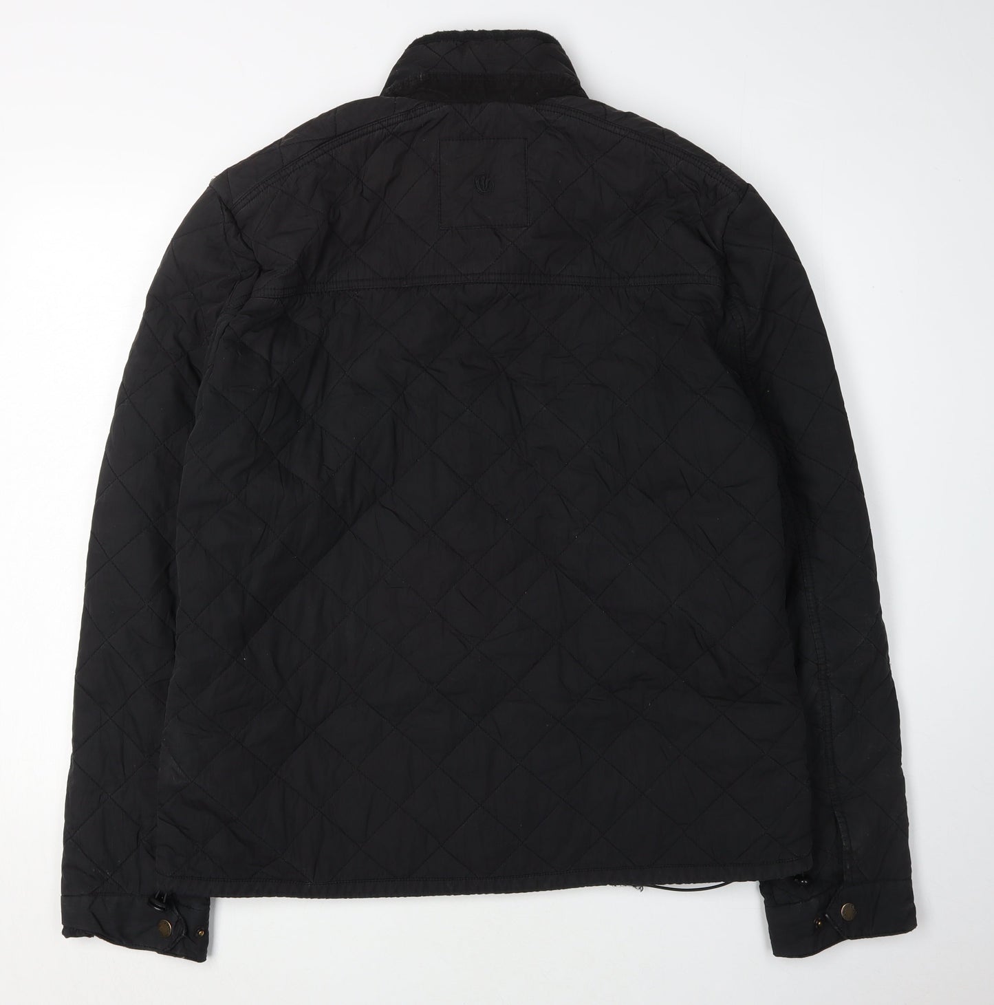 Fat Face Men's Black Quilted Jacket, Size M