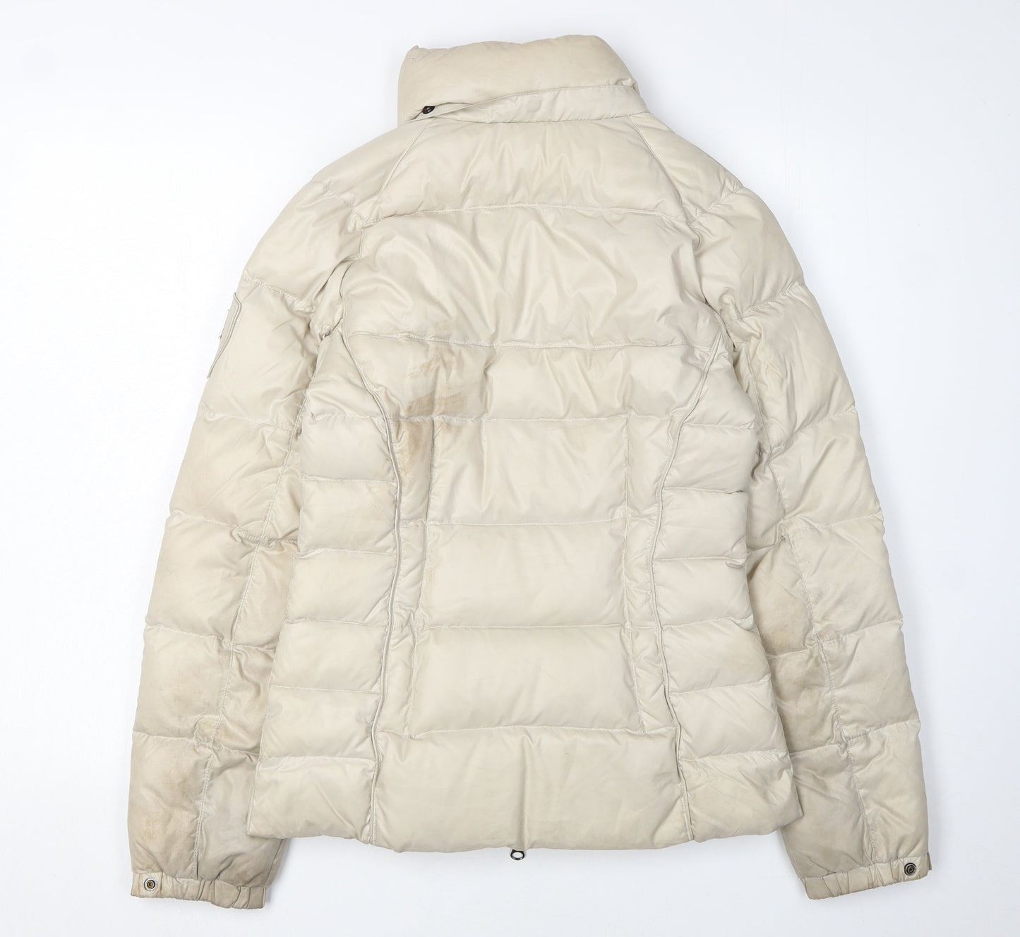 Add Women's Beige Puffer Jacket, Size 12, Winter Essential