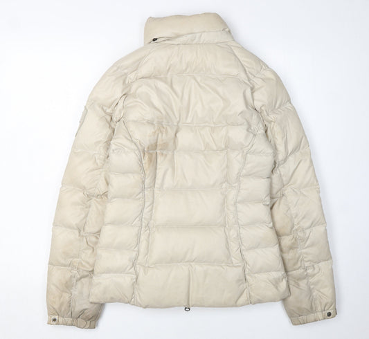 Add Women's Beige Puffer Jacket, Size 12, Winter Essential