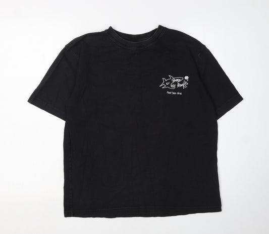 Hard Rock Cafe Black T-Shirt, Medium, Unisex