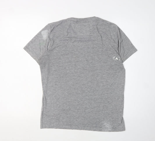Ted Baker Men's Grey Graphic Print T-Shirt M